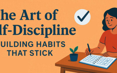 The Art of Self-Discipline: Building Habits That Stick