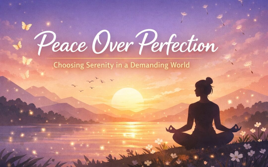 Peace Over Perfection: Choosing Serenity in a Demanding World