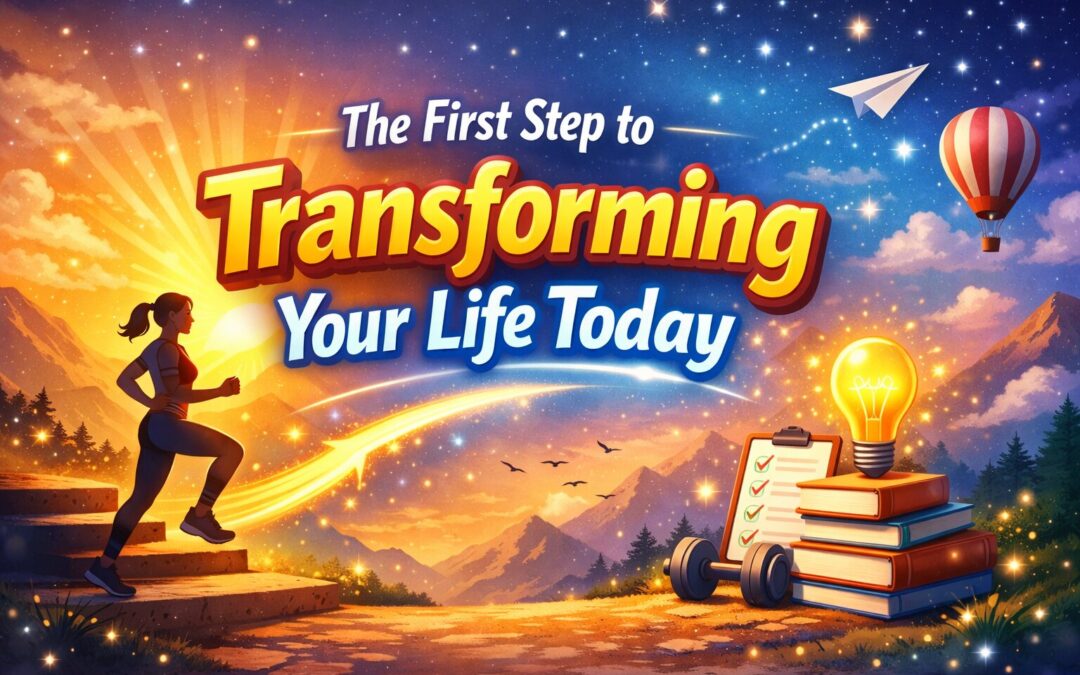 The First Step to Transforming Your Life Today