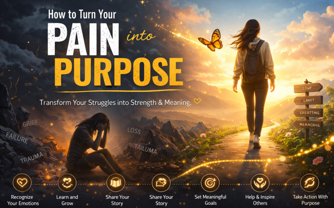 How to Turn Your Pain into Purpose