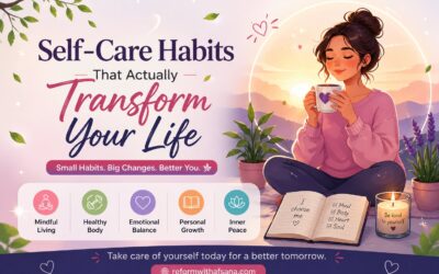 Self-Care Habits That Actually Transform Your Life