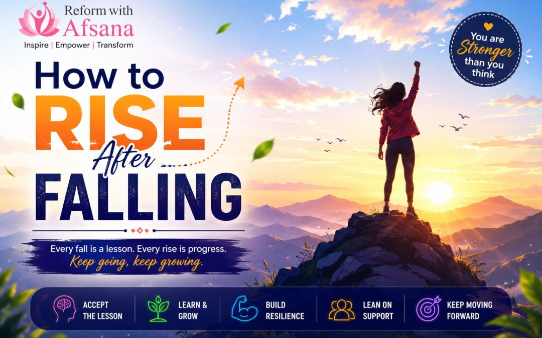 How to Rise After Falling